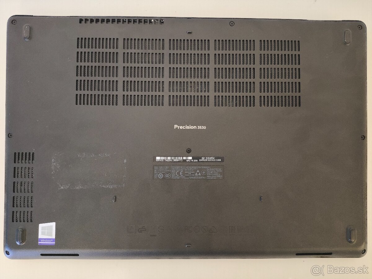 Dell Precision 3530 | Core i5 8th Gen • 16 GB RAM • 512 GB S - 7
