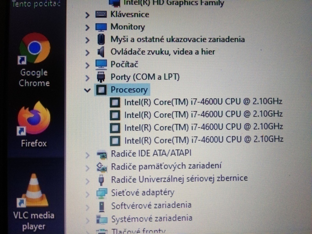 predám HP elitebook 820 G1 ,Intel® Core™ i7 ,8gb ram ,ssd - 7