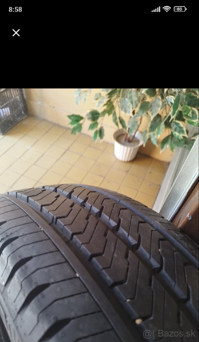 letne pneumatiky 215/65 r16C vw caravelle - 7