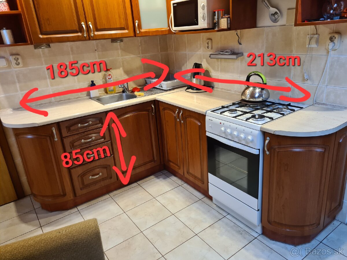 Kuchynská linka 185x212cm - 7