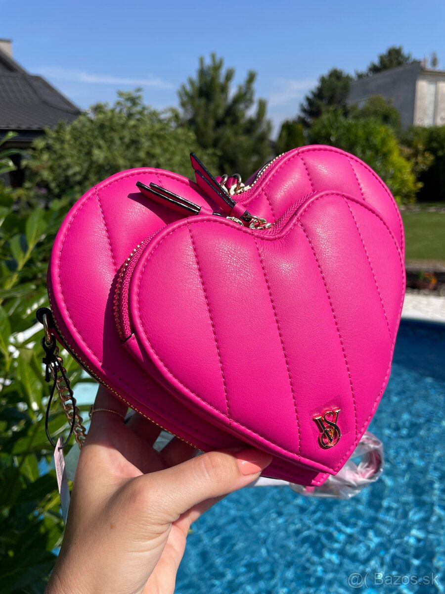 Ružova srdiečkova kabelka Victoria’s Secret - 7