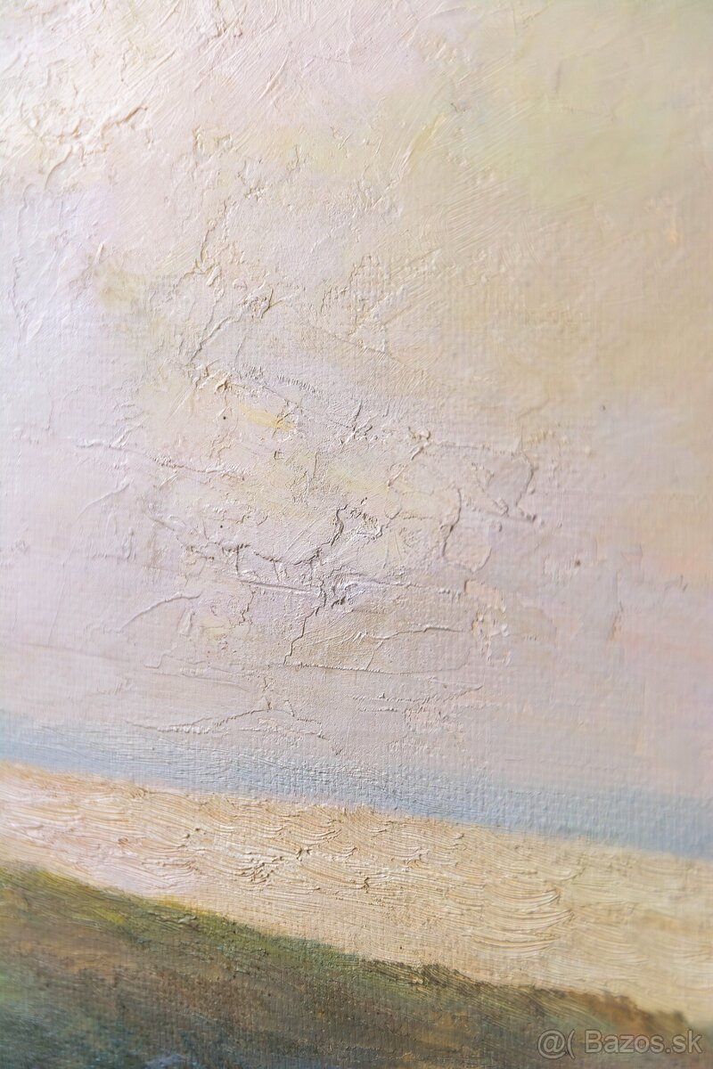 Atlantické pobrežie v okolí Royan , J.Fuith , olej na sololi - 7