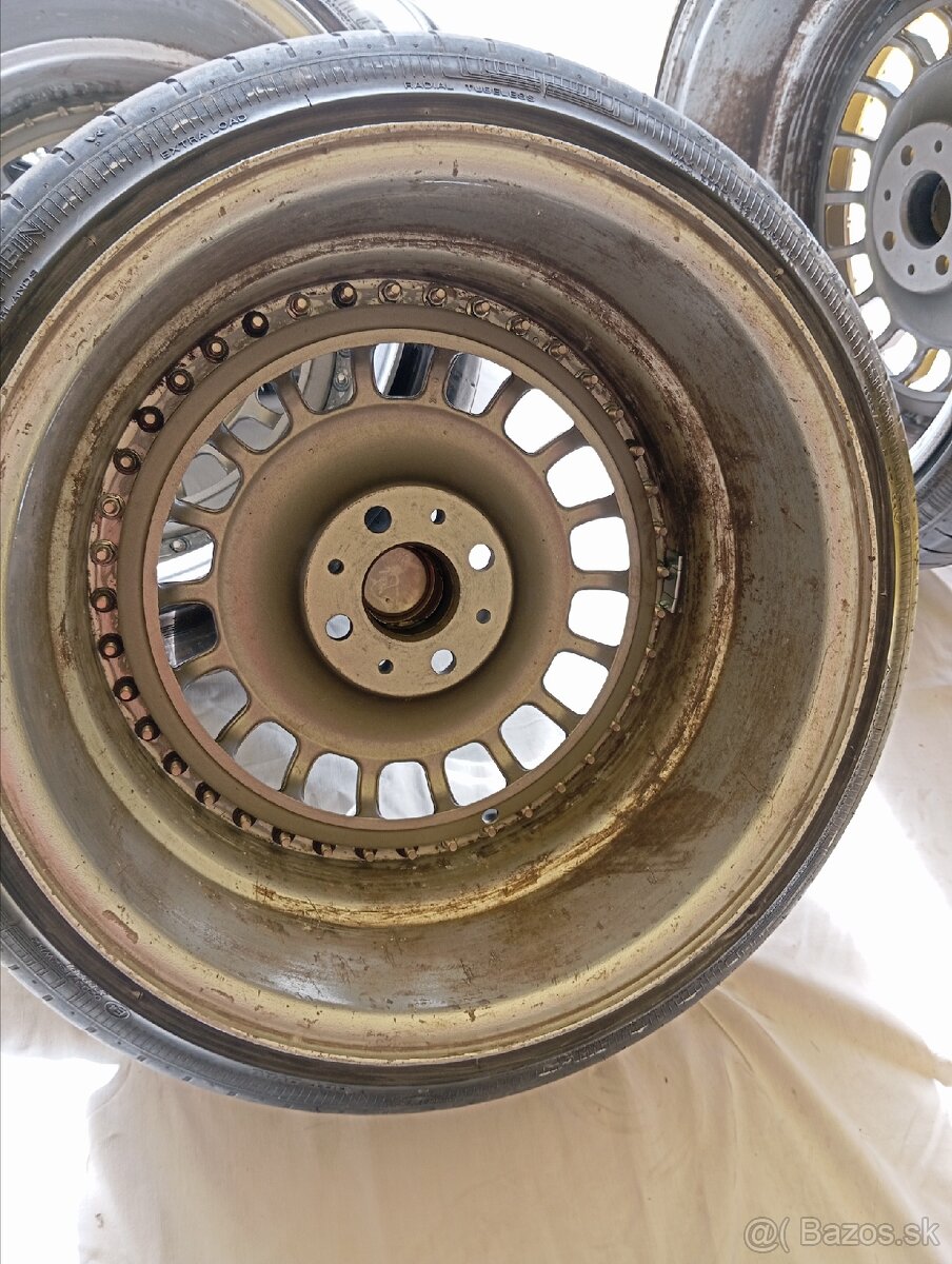 Predám Custom disky na BMW e30 4x100 R17 - 7