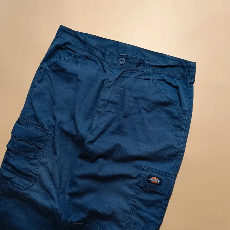 Dickies modré cargo široké nohavice W36 - 7