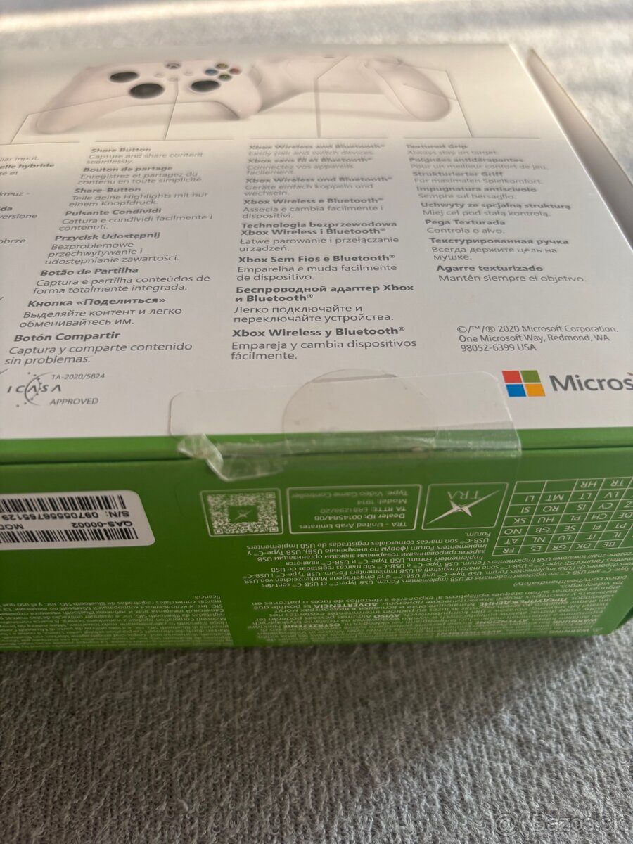 XBOX Ovládač Controller Robot White - 7