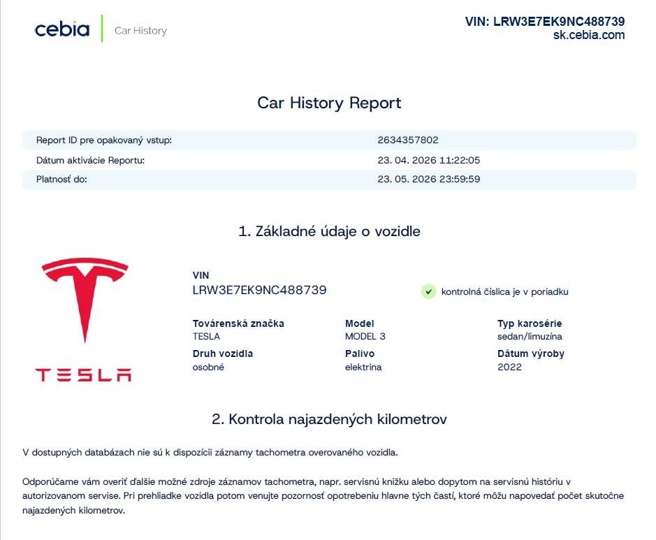 Tesla Model 3 2022 Long Range AWD SoH 92 % - 7