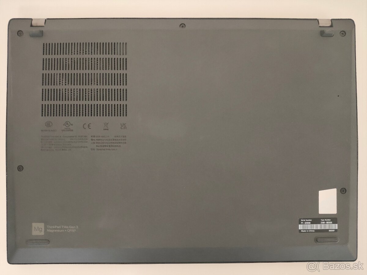 ThinkPad T14s Gen 3 | i5 • 8GB • 256GB SSD - 7