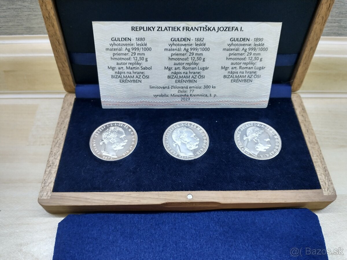 strieborné pam.medaile, vznik ČSR, šlikovského toliar 1519, - 7