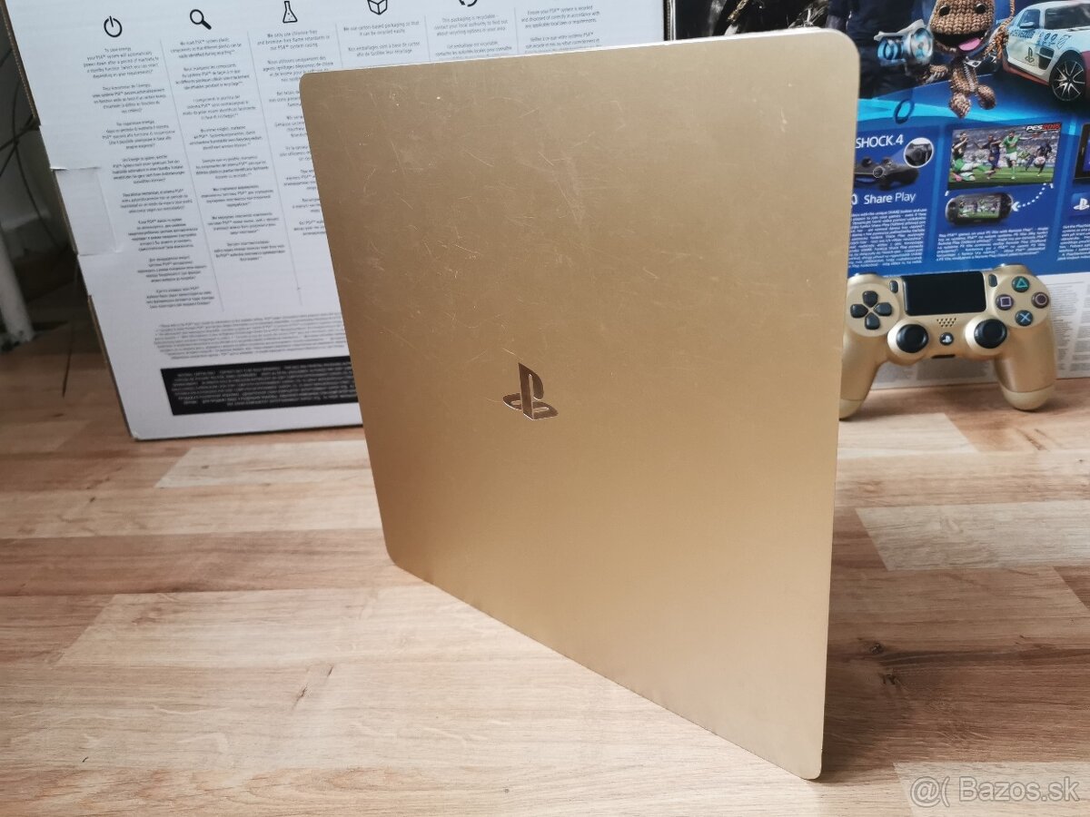 Ps4 Slim Gold Edition - 7