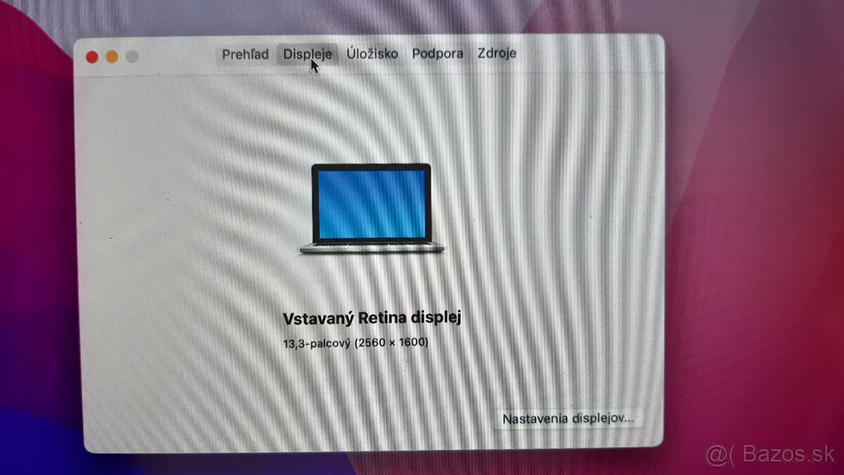 Predám MacBook Pro (13-inch, rok 2015) 8GB SSD256GB - 7