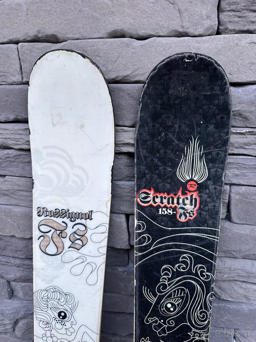 Freestyle lyže Rossignol 158cm, lyžiarky Dalbello veľ. 42-43 - 7