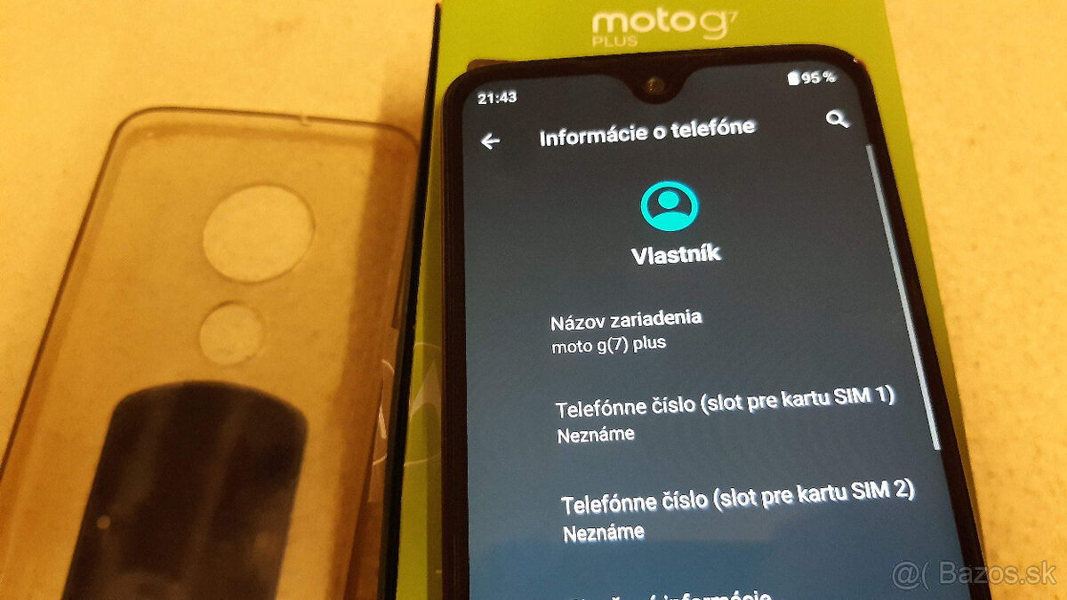 Predám Motorola G7 Plus. - 7