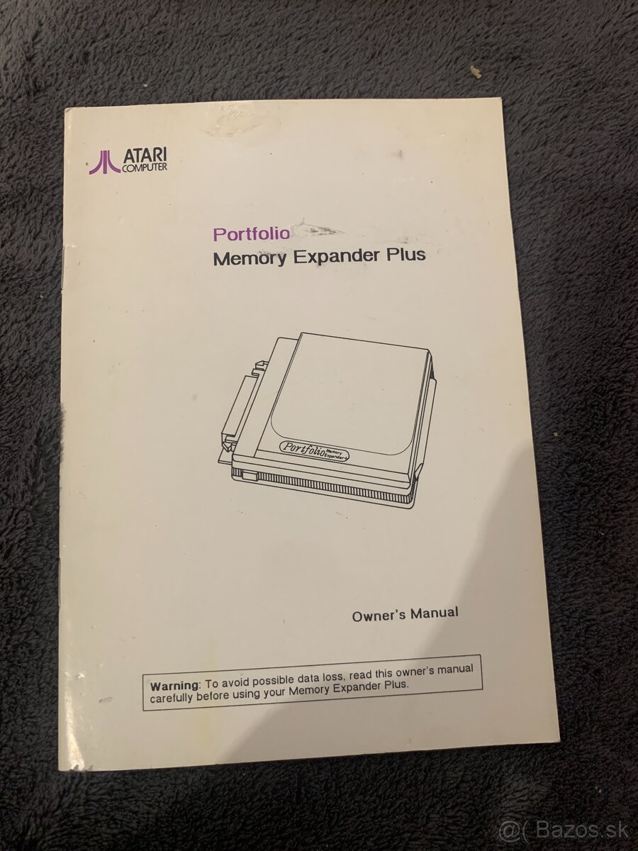Atari Portfolio Memory Expander HPC-104 - 256kb - 7