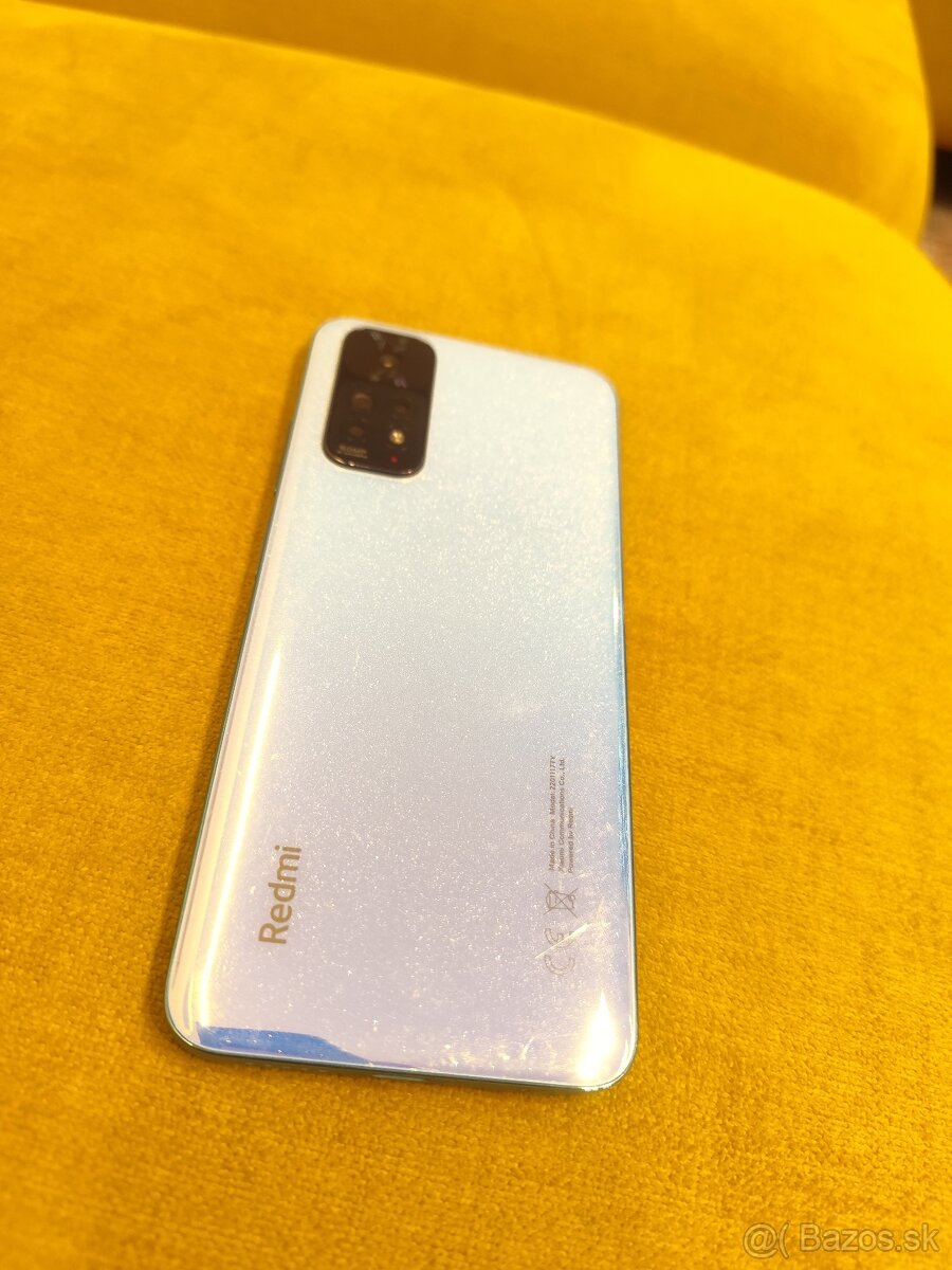 Predám Xiaomi Redmi Note 11 - 8/128 bielo modrý - lesklý - 7