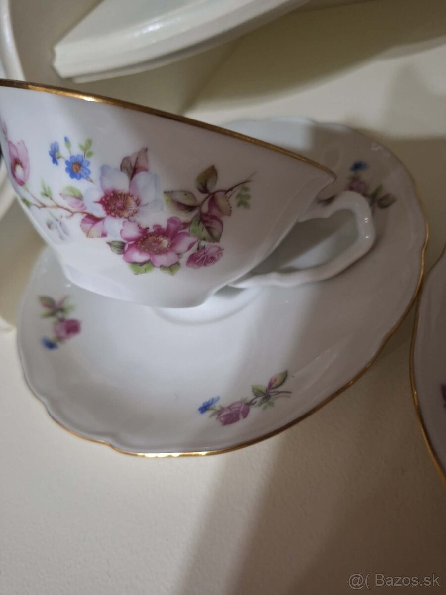 porcelánová čajová (kávová) súprava - 7