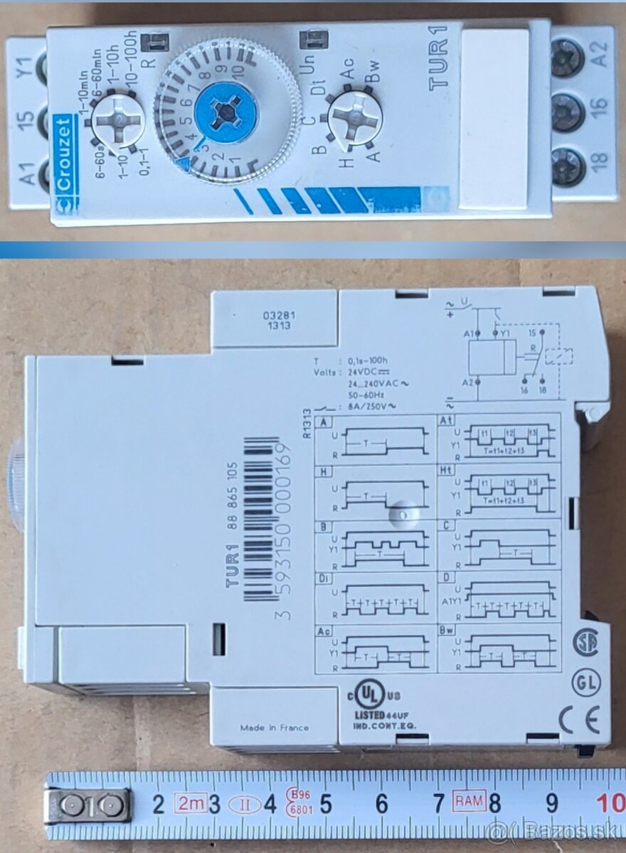 relé, časové relé, prúdové relé - 7