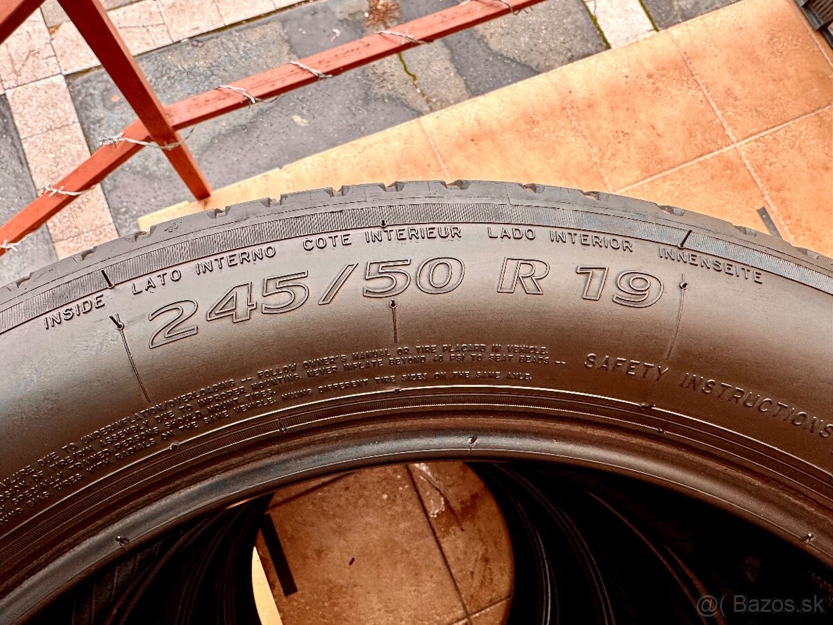 245/50 R19 letné pneumatiky - kompletná sada - 7