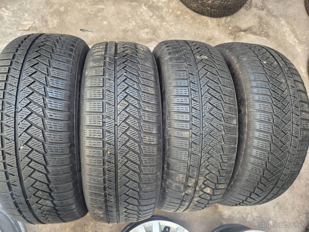 235/60 r17 zimné 4 ks CONTINENTAL dezén 6,3 - 5,7 mm - 7