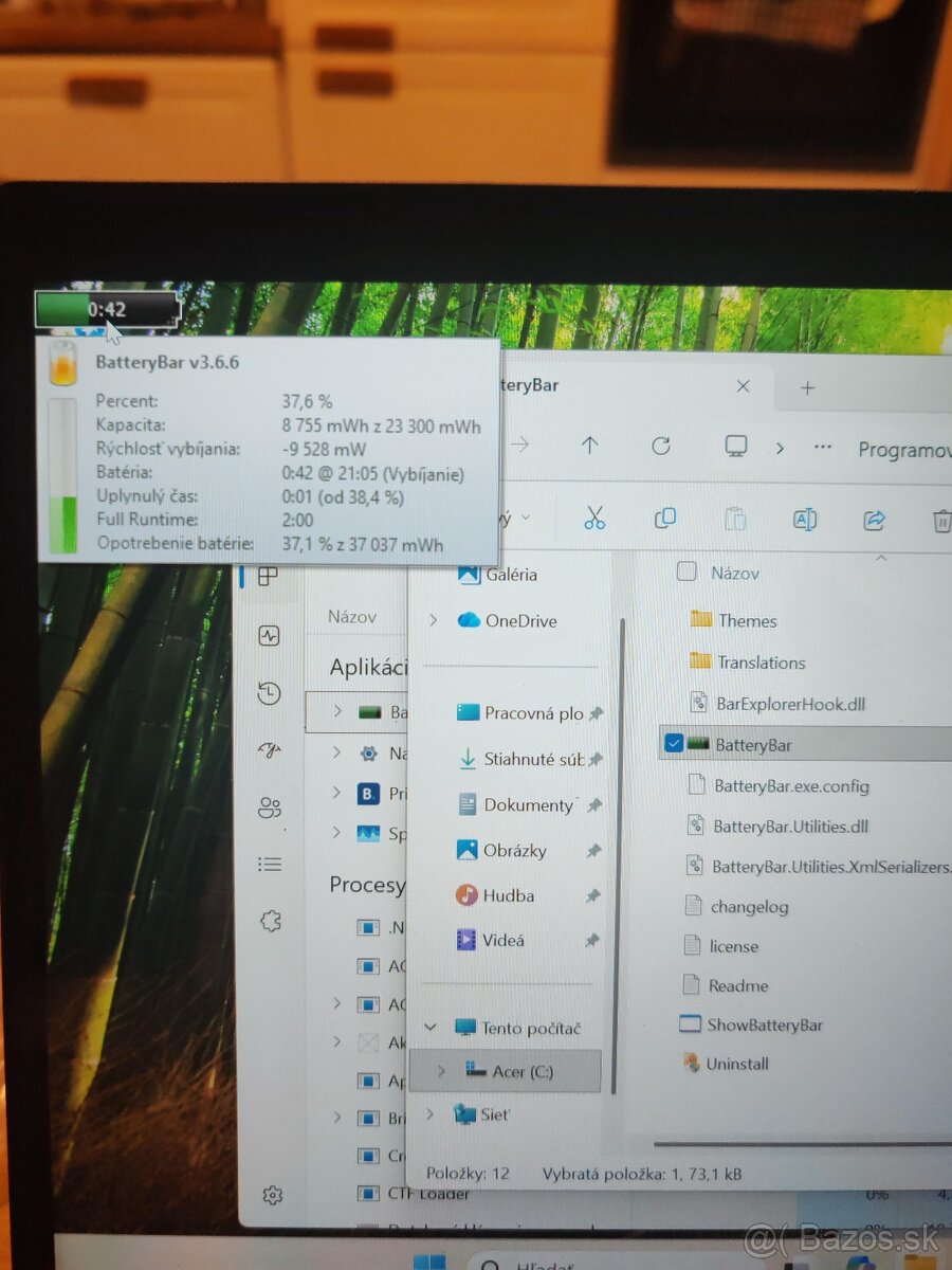 Acer Spin 1 (SP114-31N) – 2v1 / dotyk / poškodený konektor - 7