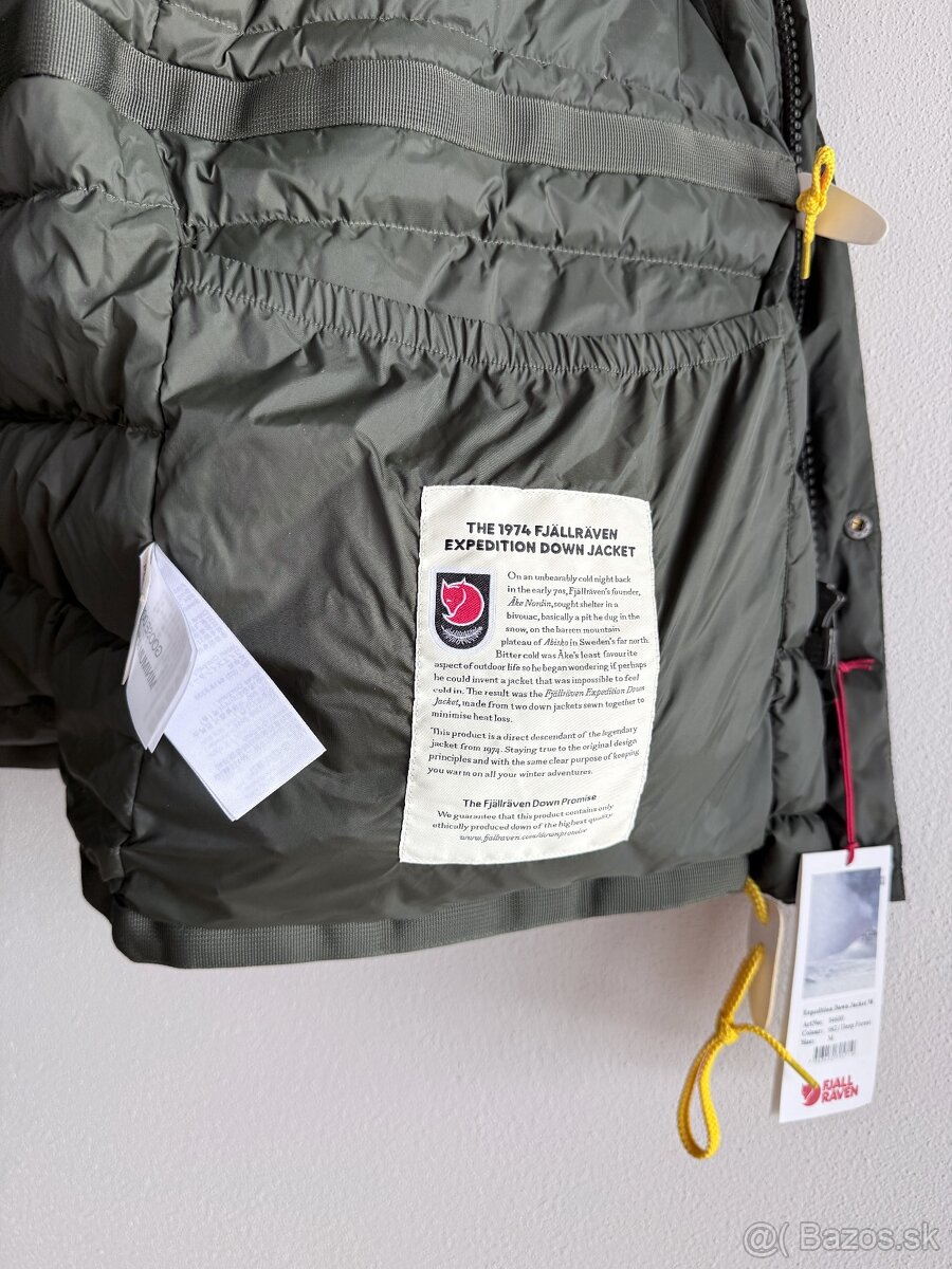 Nová paperová bunda Fjallraven Expedition Down Jacket M - 7