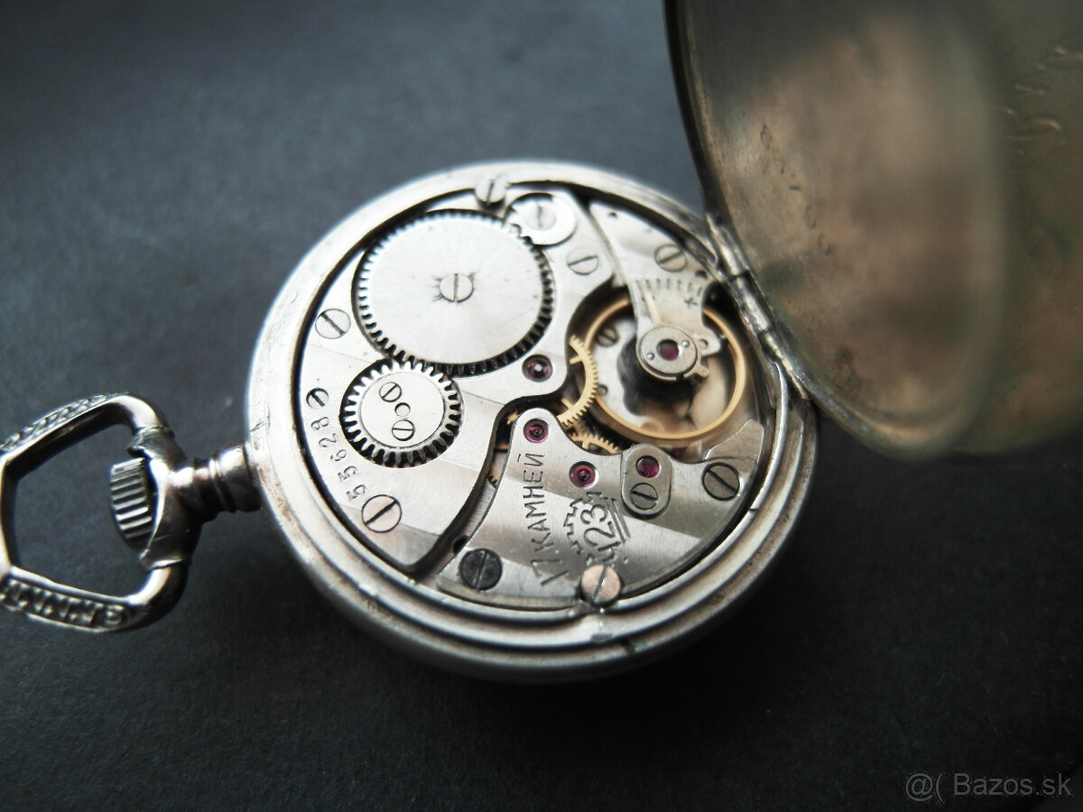 Vreckové hodinky dámske striebro - 7