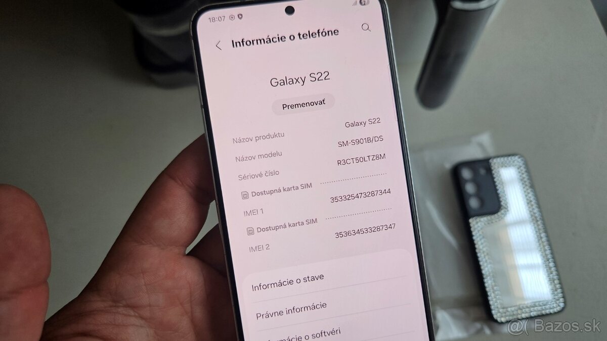 Samsung Galaxy S22 biely 128GB - 7