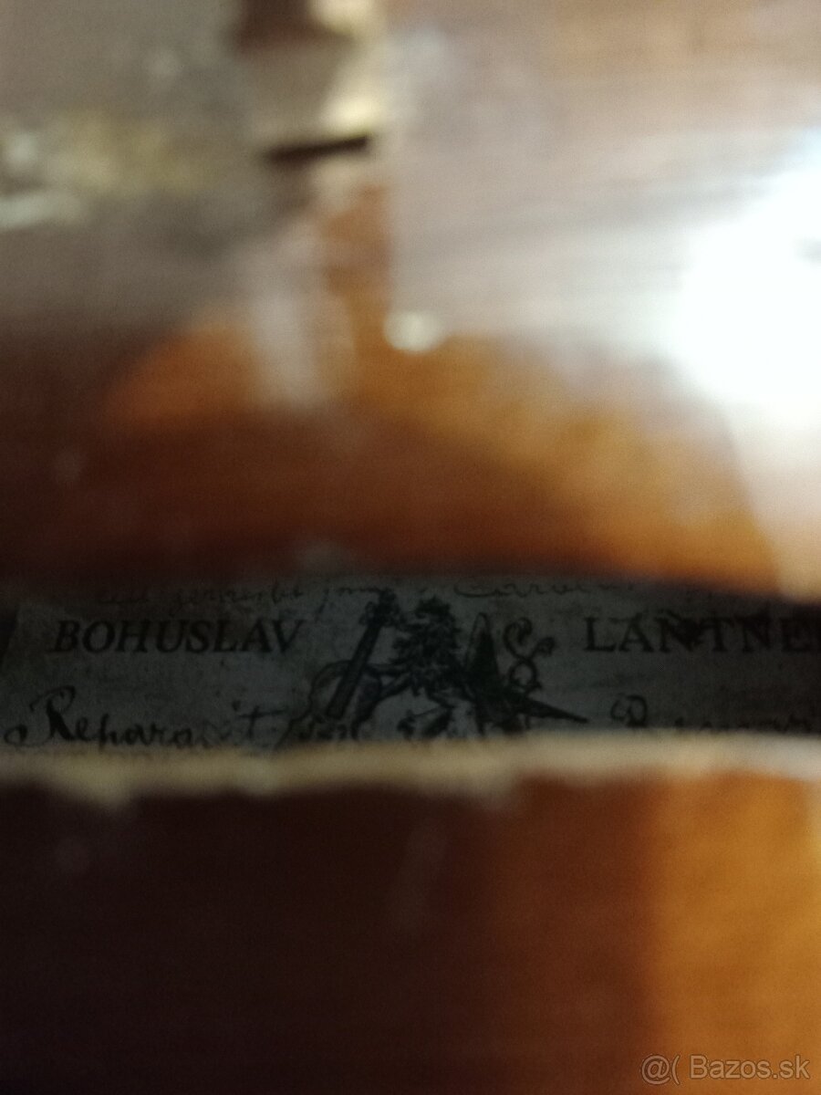 Predám staré husle o majstra,ČR ,LANTNERA - 7
