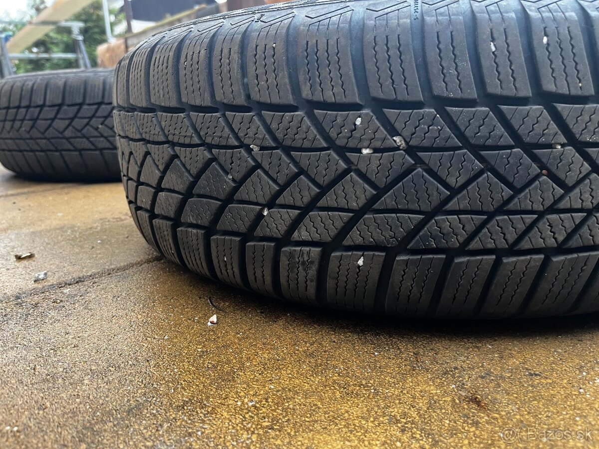 Plechové disky R15 5x112 + Zimné pneu 195/65 - 7