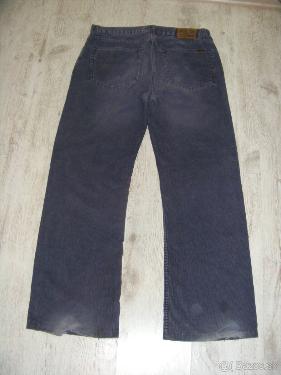 Pánske kordové džínsy Hilfiger a RL - 7