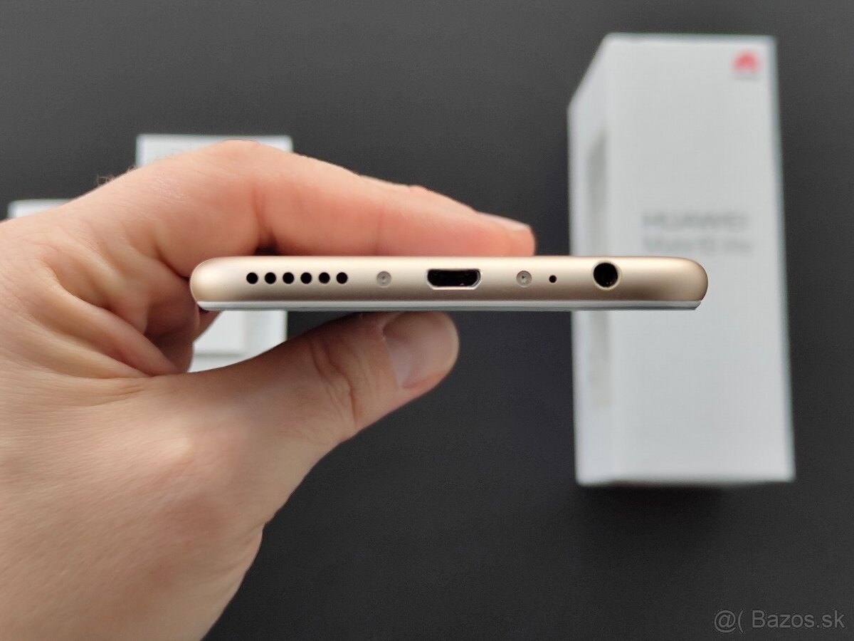Huawei Mate 10 lite jemná zlatoružová - 7