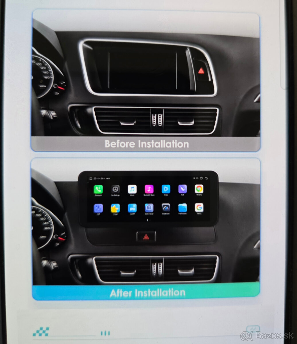 Android autorádio 10.25" pre Audi Q5 - 7