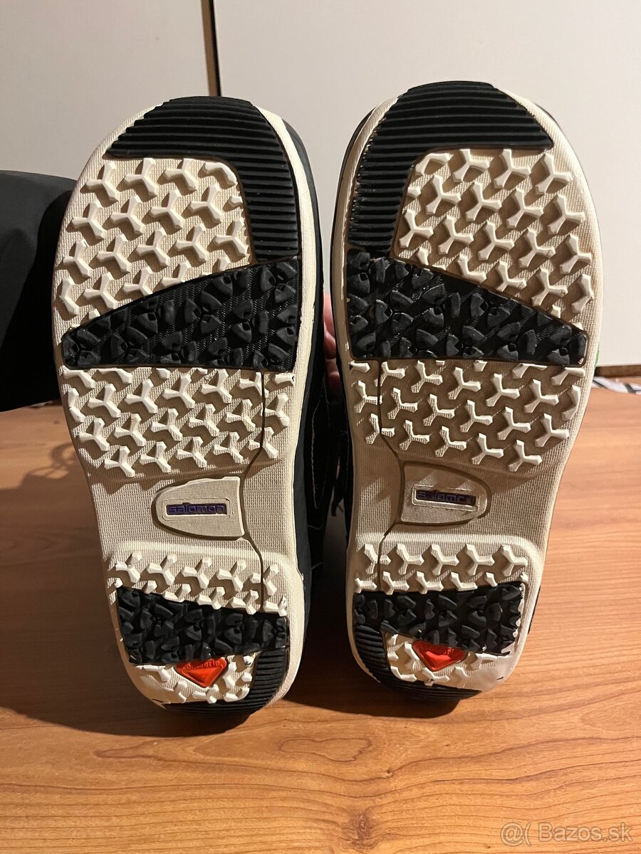 Snowboardové topánky Salomon faction – výborný stav - 7