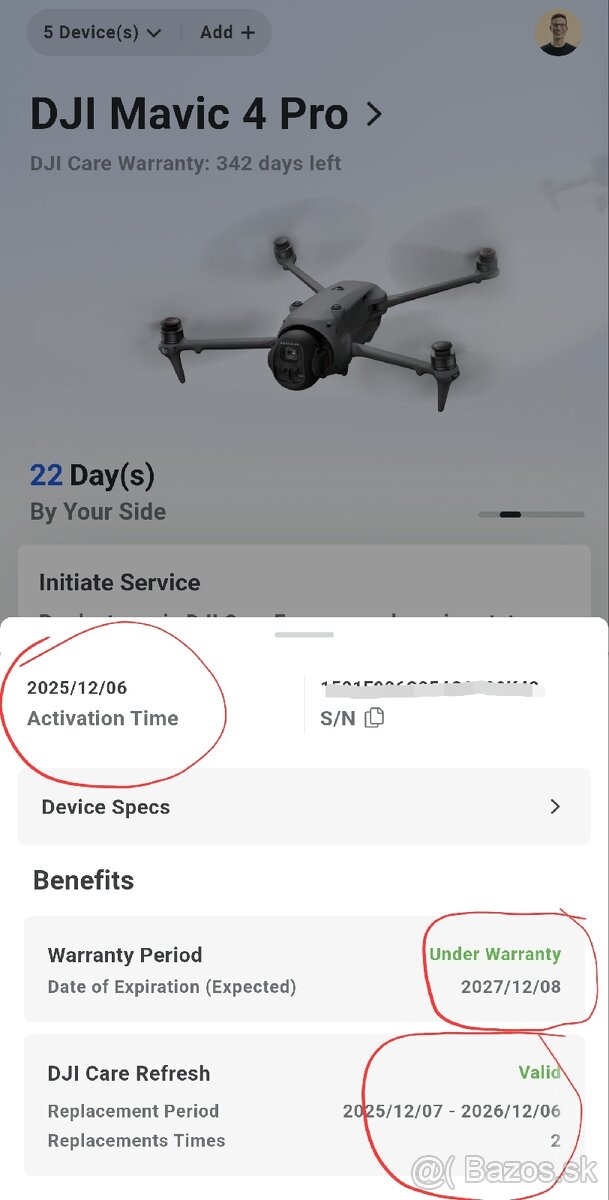 Dji Mavic 4 pro Creator combo + 1 rok Dji care refresh - 7