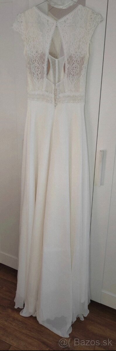 Ivory svadobné šaty - 7