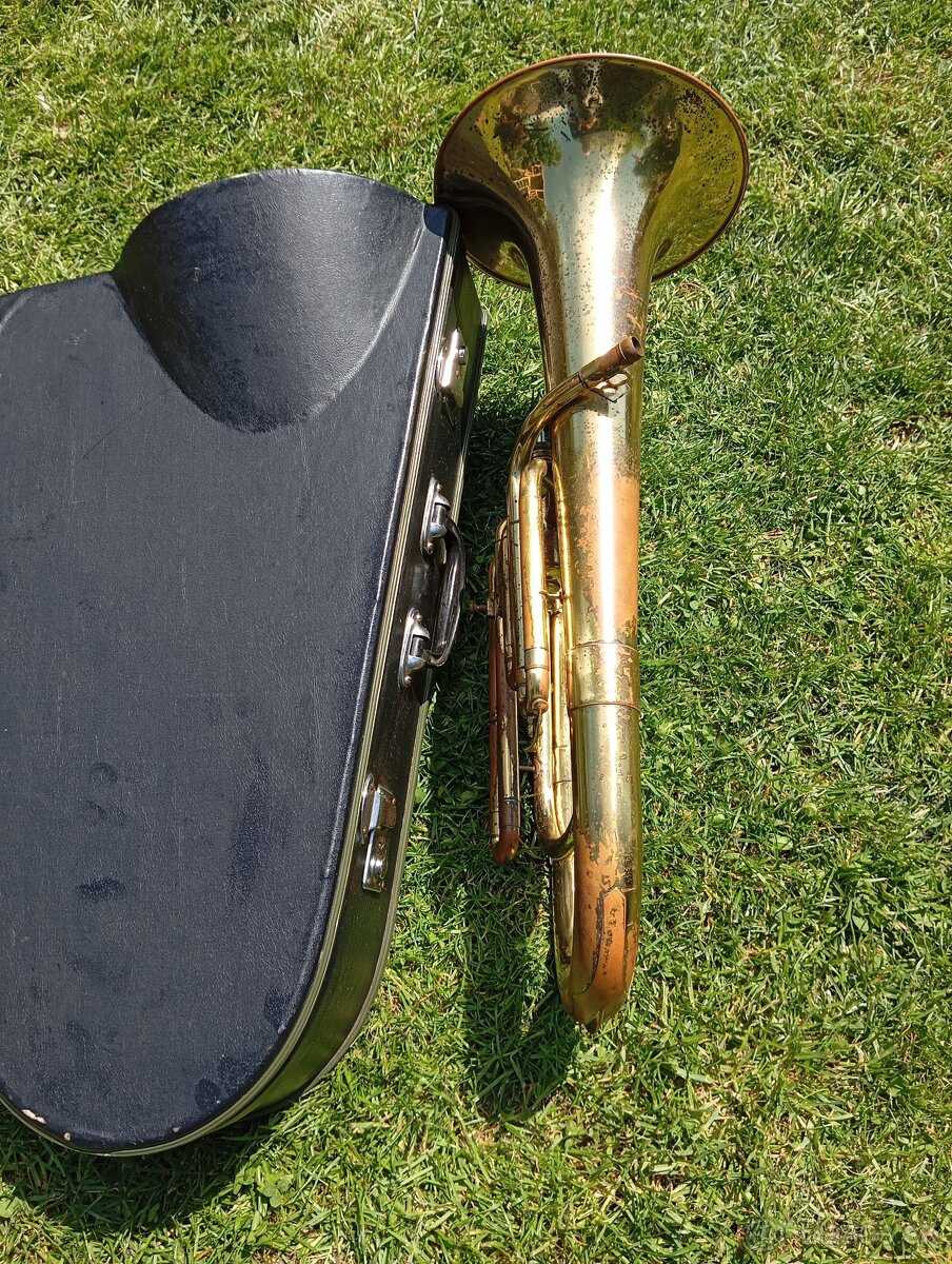 Stará trúbka Bariton Roh - 7