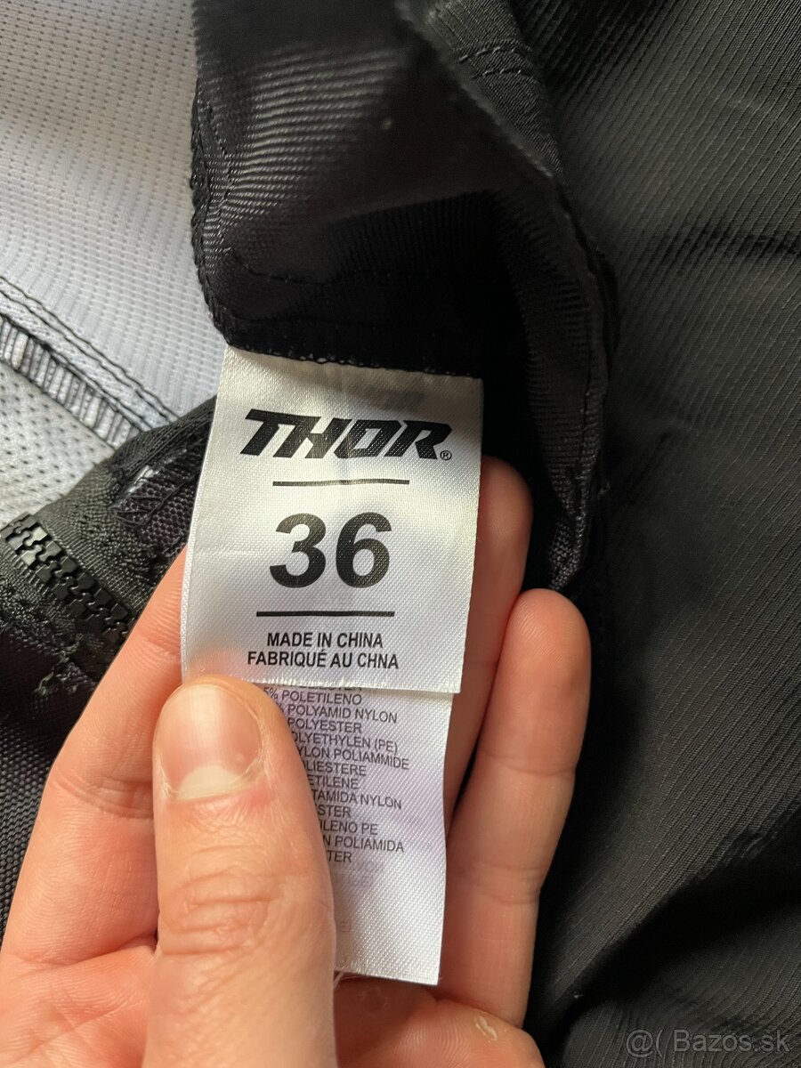 MX enduro komplet (Dres XL + Kalhoty 36) Thor - 7