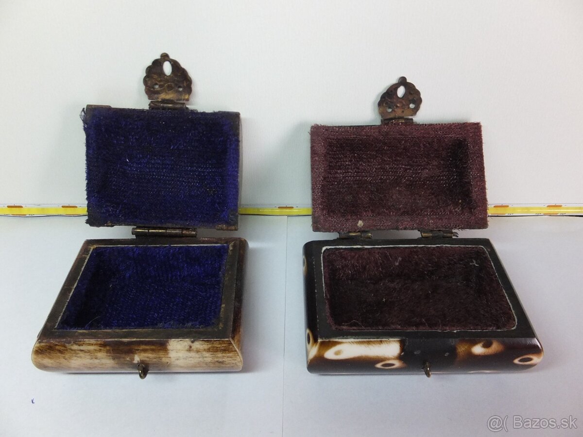 Set, orientální pěkné šperkovnice 5 kusů. - 7