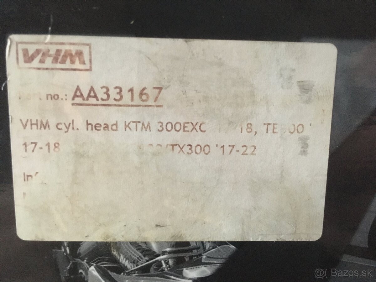 VHM Ktm husqvarna 300 hlava - 7