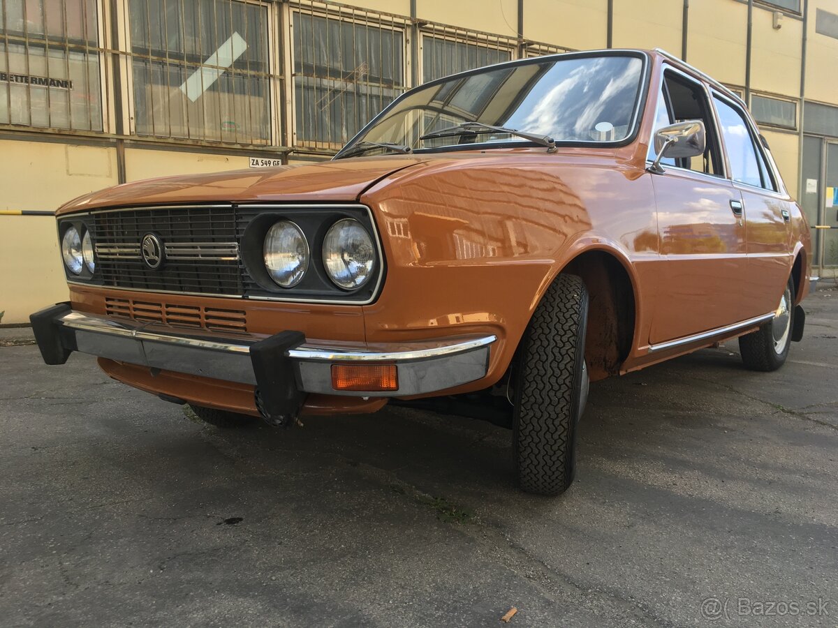 Škoda 120 LS, originál 53 000 km (nevyváraná, nelakovaná) - 7