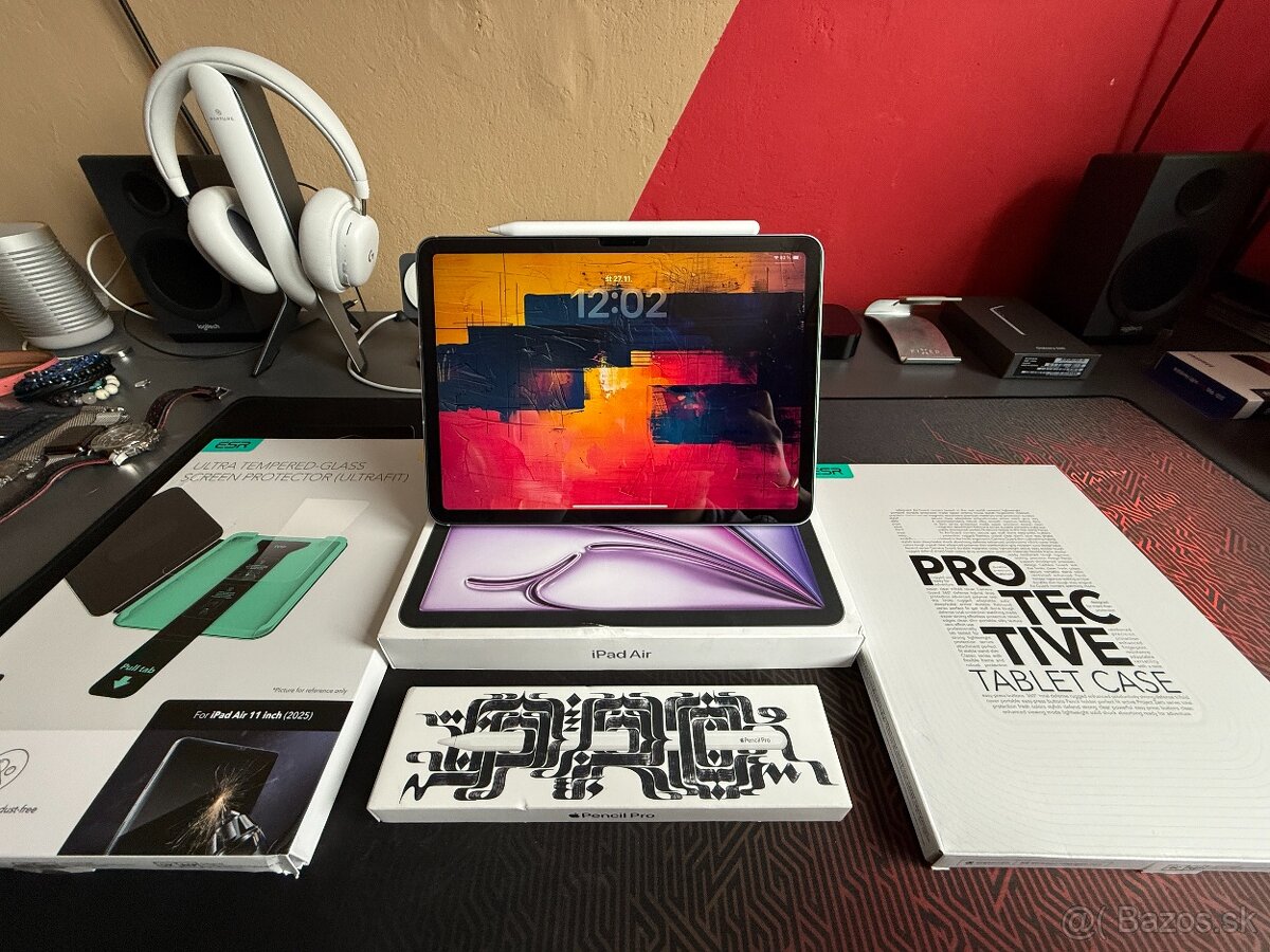 iPad Air 11 M2 Wi-Fi a Cellular + Pencil Pro + Príslušenstvo - 7
