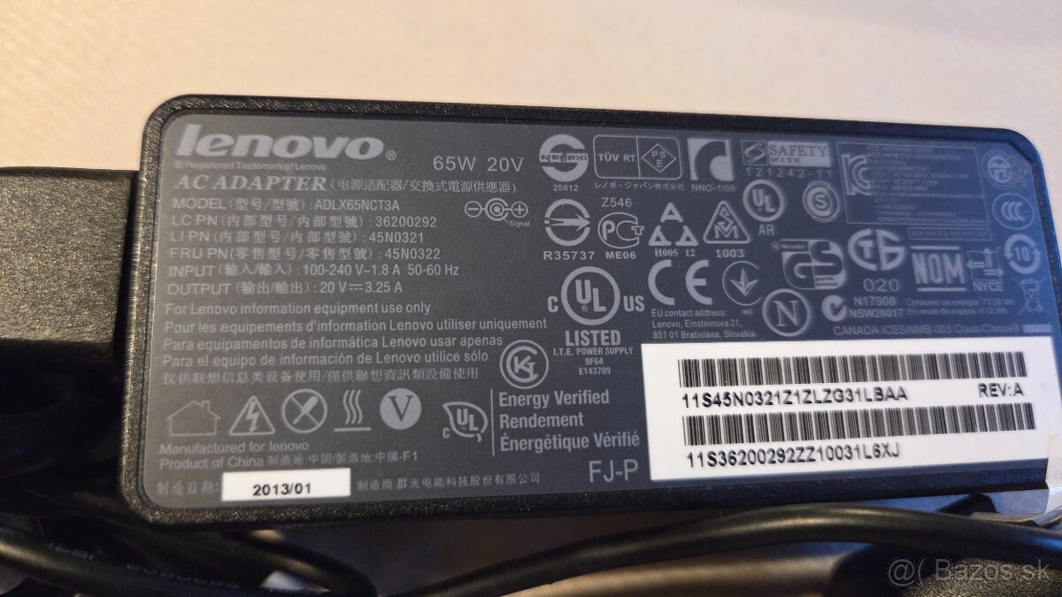 predam zdroje k notebookom lenovo dell hp - 7