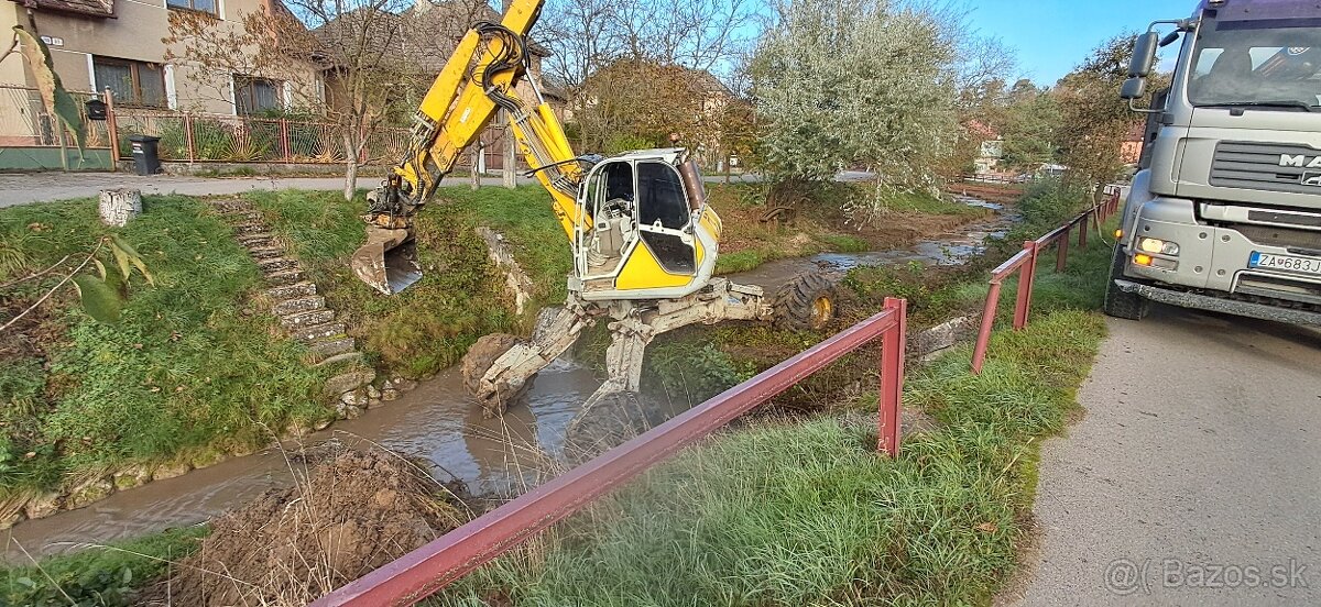 Zemné ,výkopové,demolačné práce -kráčajúci bager,pavúk bager - 7