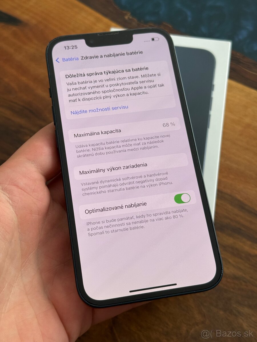 iPhone 13 128gb Black originalny stav - 7