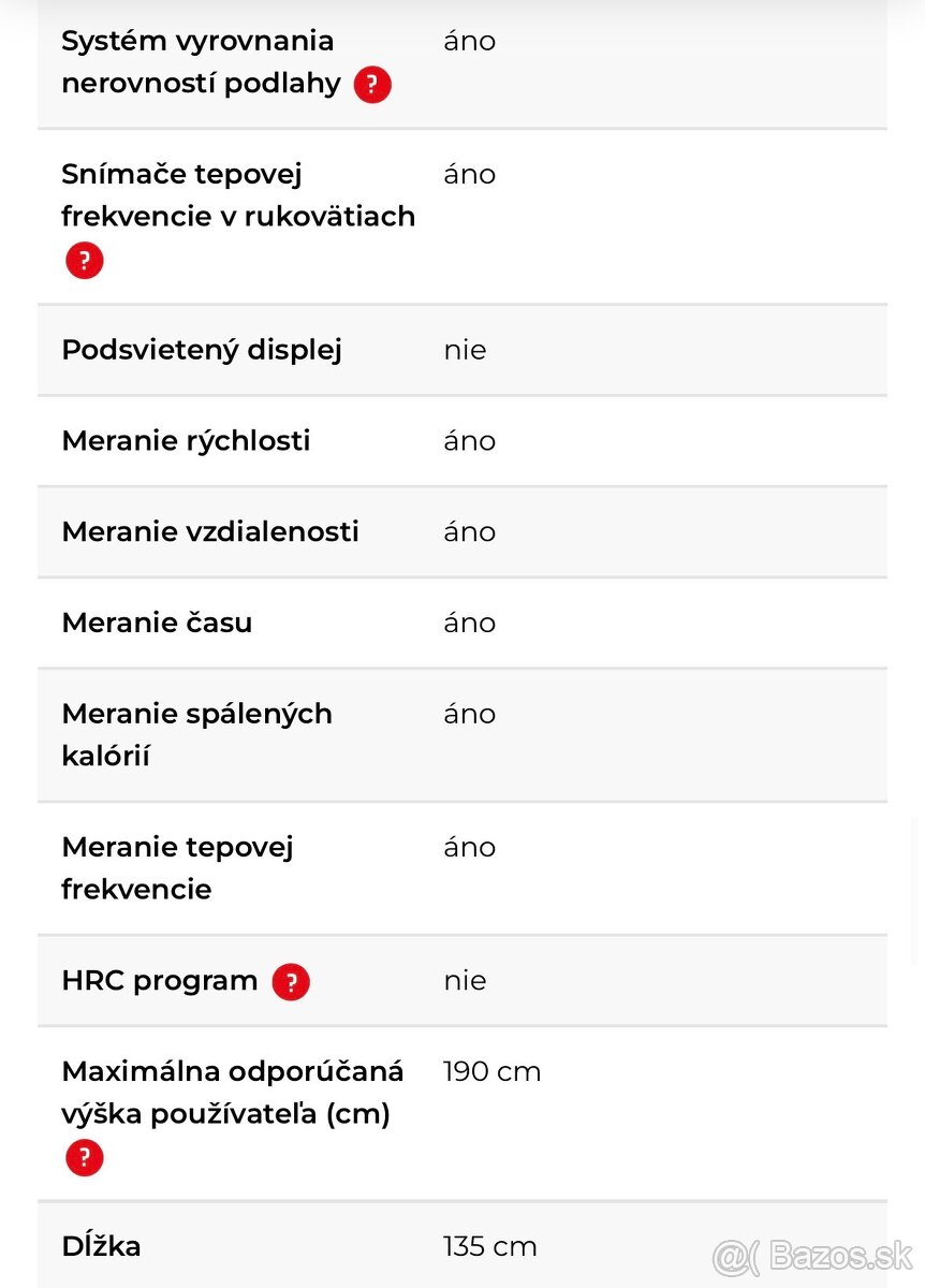 Predám eliptický trénažér zn. Madesto - 7