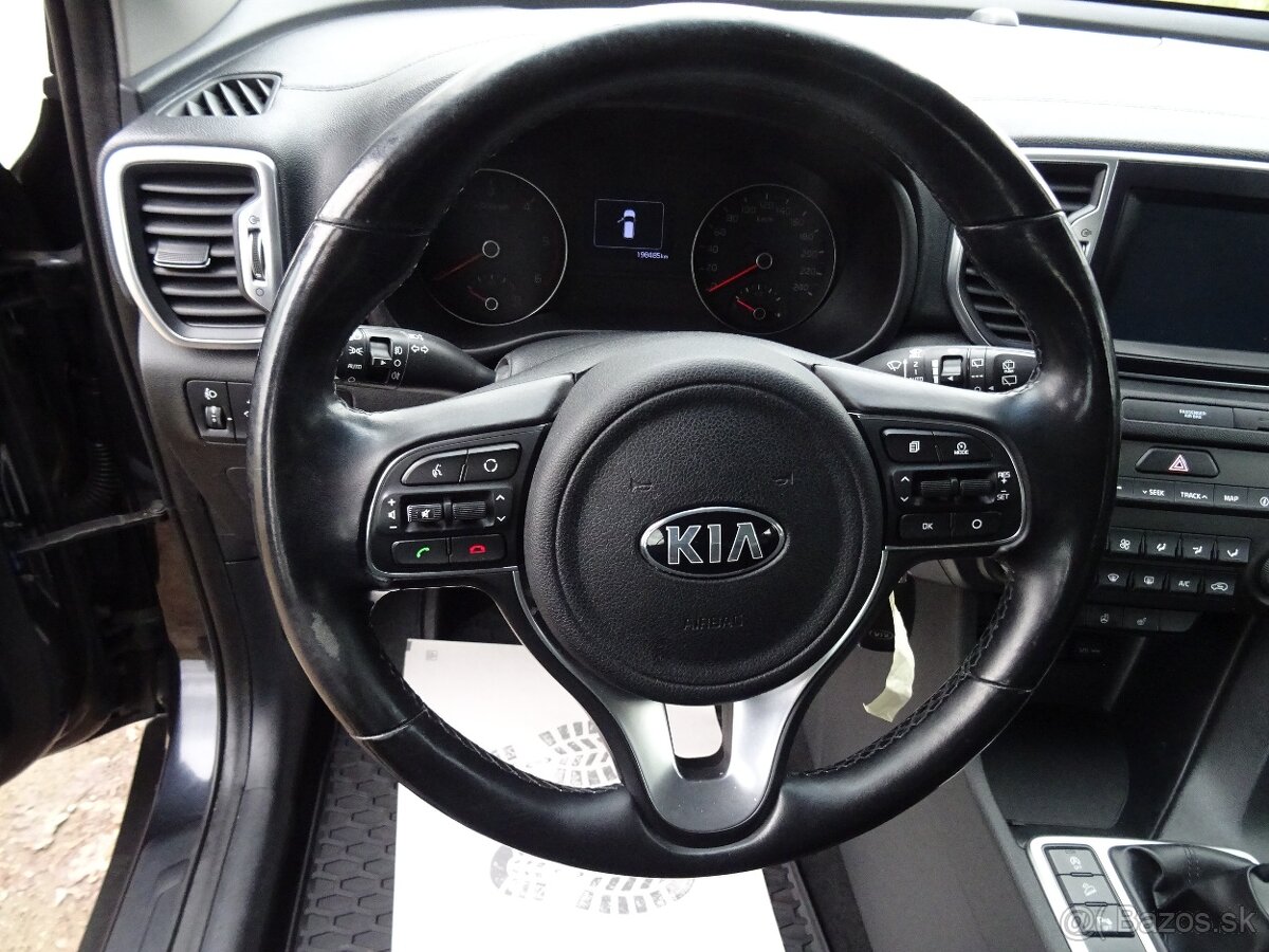 Kia Sportage 1.7 CRDi 85kW 1x maj.4x letní pneu,pěkná výbava - 7