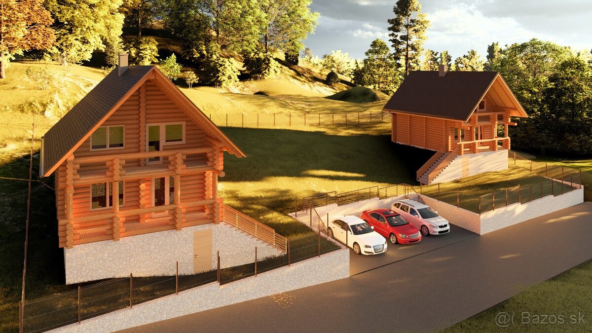 ZRUBOVÉ REKREAČNÉ CHATY – DOMAŠA - TURANY NAD ONDAVOU - 7