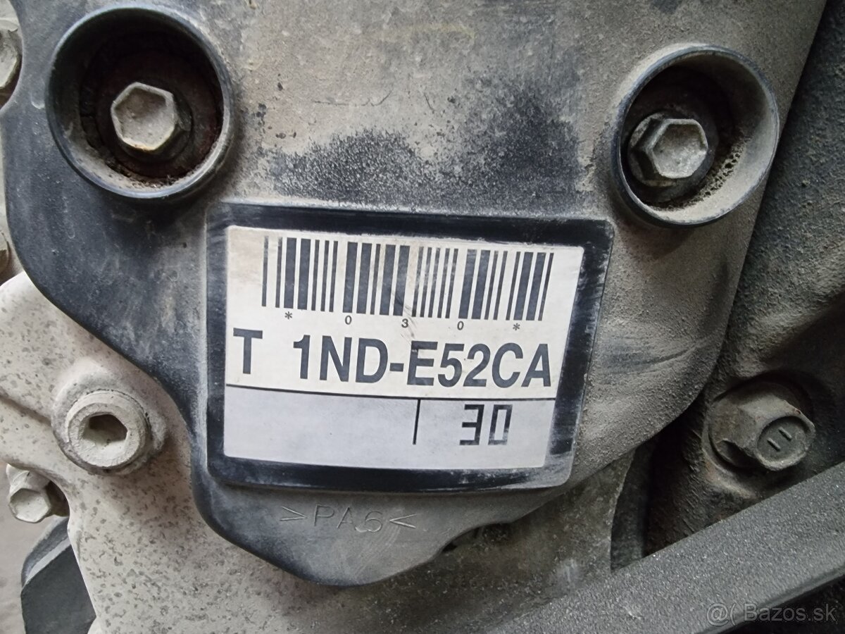 motor TOYOTA 1,4 diesel 66 KW kod 1ND-TV - 7