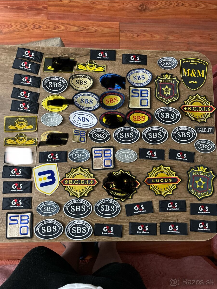 Vojenske Nášivky (a SBS),Vlajočky - 7