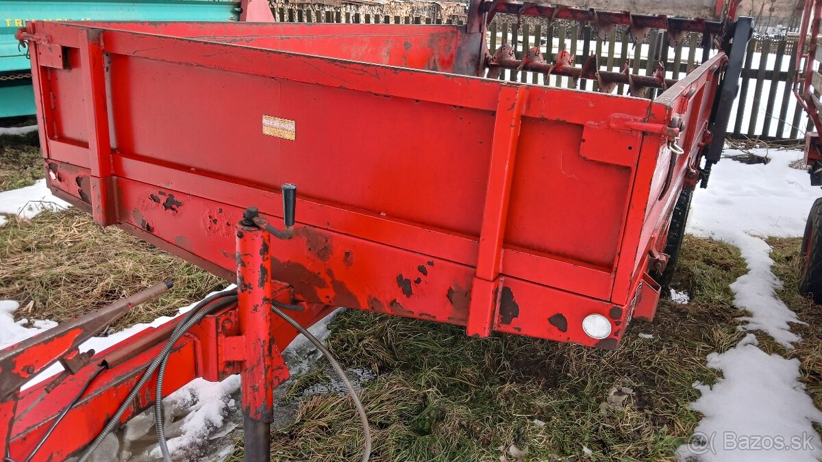 Rozmetadlo hnoja pottinger 4t - 7