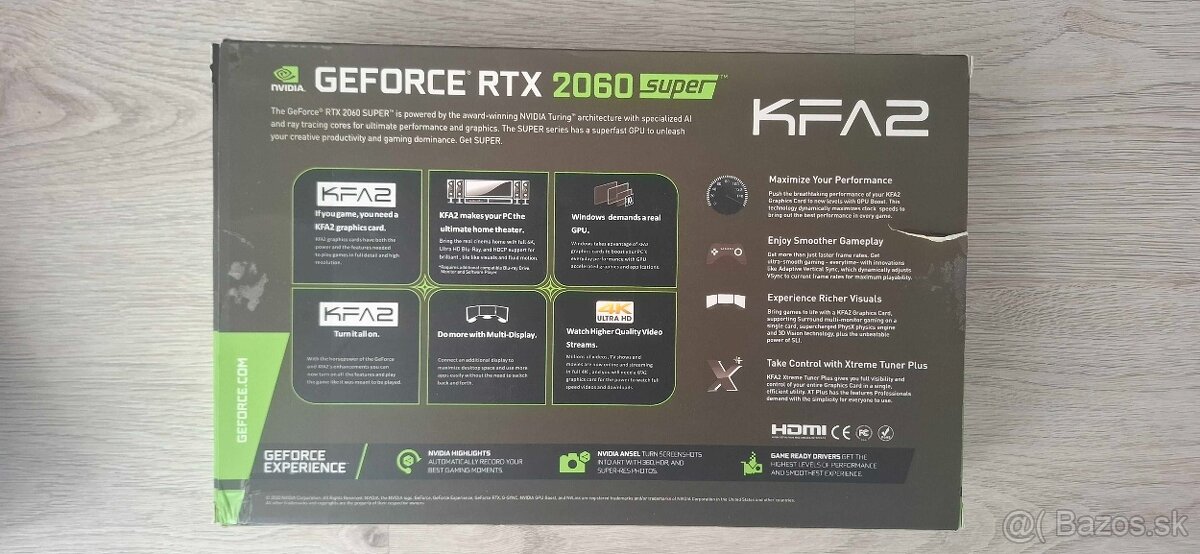 NVIDIA Geforce RTX 2060 SUPER 8 GB - 7